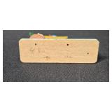 Set of German Wooden Number Candle Holders with Figures - 0 to 9