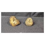 VTG Norwegian Viking Pewter Ship, Swedish Souvenir Plaque and Map Ceramic, with 2 Vintage Made in Japan Owl Figurines