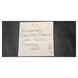 Collection of Contemporary Themed Christmas and Holiday Kitchen Towels