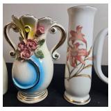 Collection of Decorative Mini Pitchers and Vases, Mixed Vintage Styles