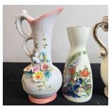 Collection of Decorative Mini Pitchers and Vases, Mixed Vintage Styles