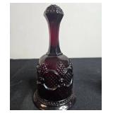 Set of Vintage Cape Cod Ruby Red Glass Collectibles - Inc Avon
