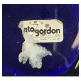 Assorted Vintage Cobalt Blue Decorative Porcelain and Pottery Set - Japan, Taiwan, Bavaria, Limoges