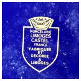 Assorted Vintage Cobalt Blue Decorative Porcelain and Pottery Set - Japan, Taiwan, Bavaria, Limoges