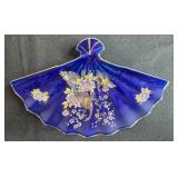 Assorted Vintage Cobalt Blue Decorative Porcelain and Pottery Set - Japan, Taiwan, Bavaria, Limoges