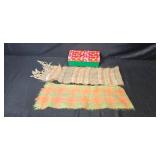 Set of 2 Vintage Andante Mohair Wool Scarves with Gift Box