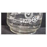 Collection of Vintage Cartoon Character Drinking Glasses and Looney Tunes Welch