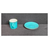 Set of Vintage Porcelain Tea Cups and Saucers Collection Inc Asian