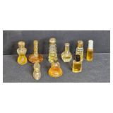 Collection of Vintage Avon and Perfume Bottles with Assorted Fragrances