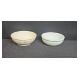 Vintage Glass Servingware and Syracuse China Bowls Collection