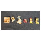 Collection of Assorted Vintage Refrigerator Magnets and Kitchen Decor
