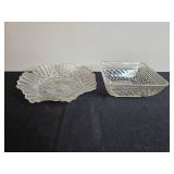 Collection of Vintage Pressed Glass Bowls and Dishes