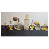 Collection of Vintage Avon and Decorative Glass Perfume Bottles