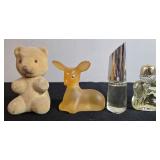 Collection of Vintage Avon and Decorative Glass Perfume Bottles