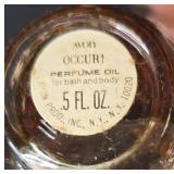 Collection of Vintage Avon and Decorative Glass Perfume Bottles