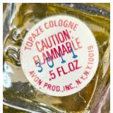 Collection of Vintage Avon and Decorative Glass Perfume Bottles