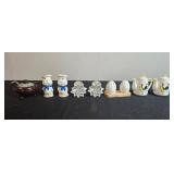 Vintage Salt and Pepper Shaker Collection with Novelty and Glass Designs