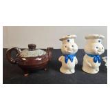 Vintage Salt and Pepper Shaker Collection with Novelty and Glass Designs