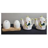 Vintage Salt and Pepper Shaker Collection with Novelty and Glass Designs