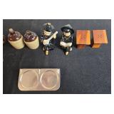 Vintage Salt and Pepper Shaker Collection with Novelty and Glass Designs