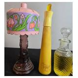 Collection of Vintage Avon and Designer Perfume Bottles Including Cologne