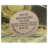 Collection of Vintage Avon Cat Cologne Bottles and Mini Perfume Bottles