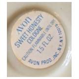 Collection of Vintage Avon Cat Cologne Bottles and Mini Perfume Bottles