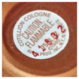 Collection of Vintage Avon Cat Cologne Bottles and Mini Perfume Bottles