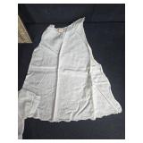 Collection of Antique Baby Gowns, Knit Bonnet, and Framed Child Portrait Art