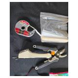 Garden and Home Supplies Collection with Tools, Gloves, and Accessories