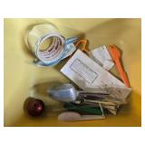 Garden and Home Supplies Collection with Tools, Gloves, and Accessories