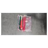 Large Lot of Christmas Holiday Decor with Wreaths and Candles