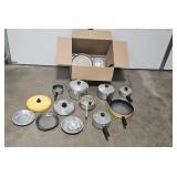 Collection of Pots, Pans, and Bakeware Assorted Aluminum and Nonstick