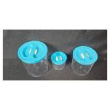 Orville Redenbacher Hot Air Popper, Plastic Food Storage, and Corning Ware Pie Plate Set