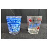 Collection of Souvenir and Themed Shot Glasses and Mini Mugs
