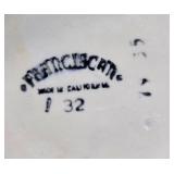 Set of Franciscan Ivy Pattern Salad Plates - display not inc