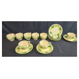 Franciscan Made in California Ivy Pattern Tea Cup and Saucer Set