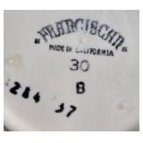 Franciscan Made in California Ivy Pattern Tea Cup and Saucer Set