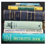 Collection of Cookbooks, Novels, Reference and Hobby Books