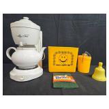 Mrs. Tea Electric Tea Maker with Assorted Kitchen Items