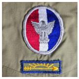 Lot of Vintage Boy Scouts of America Uniform Shirts with Patches