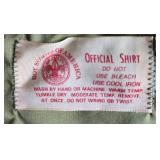 Lot of Vintage Boy Scouts of America Uniform Shirts with Patches