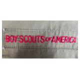 Lot of Vintage Boy Scouts of America Uniform Shirts with Patches