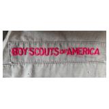 Lot of Vintage Boy Scouts of America Uniform Shirts with Patches