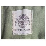 Collection of Vintage Boy Scouts of America Shirts with Patches