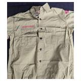 Collection of Vintage Boy Scouts of America Shirts with Patches