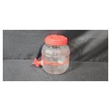 Kitchen Appliance Lot: Black & Decker Handy Steamer, Presto PowerPop Popcorn Maker, Beverage Dispenser, and Plate