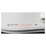 Kitchen Appliance Lot: Black & Decker Handy Steamer, Presto PowerPop Popcorn Maker, Beverage Dispenser, and Plate