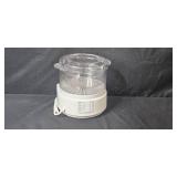 Kitchen Appliance Lot: Black & Decker Handy Steamer, Presto PowerPop Popcorn Maker, Beverage Dispenser, and Plate