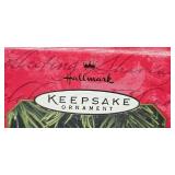 Set of 4 Hallmark Keepsake Celebration of Angels Ornaments with Boxes and Extra Angel Figurine